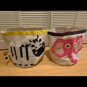 Toy storage bag 2 for $7